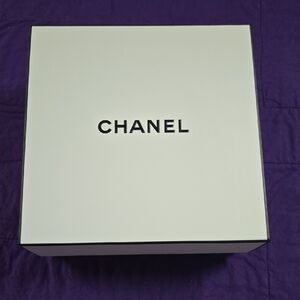 CHANEL White Storage Box